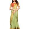 Green Coloured Cotton Silk Woven Saree | SLV1118S2052