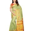Green Coloured Cotton Silk Woven Saree | SLV1118S2052 - Image 2