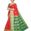 Red Banarasi Silk Saree