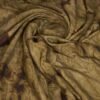 Ready To Wear Peanut Brown Georgette Printed Saree - Image 10