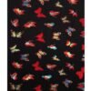 Black Printed Saree | 2098S668 - Image 6