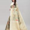 Pista Green Khadi Silk Saree | 2108S236 - Image 2