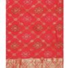Red Coloured Poly Silk Banarasi Jacquard Saree | SLV2194S1175 - Image 6