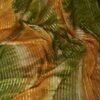 Ready To Wear Green Georgette Printed Saree - Image 8