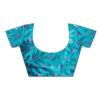 Sky Blue Silk Saree - Image 8