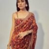 Red Georgette Saree - Image 4