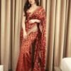 Red Georgette Saree