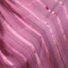 Ready to Wear Purple Weaving Georgette Saree - Image 10