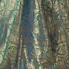 Rama Green Jacquard Silk Saree - Image 7