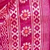 Pink Printed Cotton Saree - Image 6
