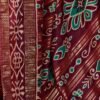 Wine Printed Silk Saree - Image 5