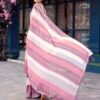 Dusty Purple Georgette Printed Sarees - Image 2