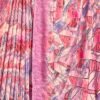 Pink Silk Printed Sarees - Image 5