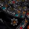Black Cotton Printed Sarees - Image 6
