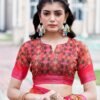 Multi Linen Printed Sarees - Image 6
