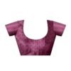 Dark Purple Silk Printed Sarees - Image 8