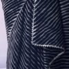 Navy Blue Georgette Printed Saree - Image 6