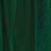Bottle Green Georgette Plain Saree - Image 9