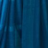 Sea Blue Georgette Plain Saree - Image 9