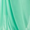 Mint Green Georgette Plain Saree - Image 9