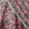 Light Brown Chiffon Printed  Saree - Image 6