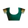 Dark Green Silk Weaving Saree - Image 8