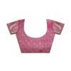 Punch Pink Silk Plain Saree - Image 10