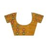 Green Chiffon Bandhani Saree - Image 4
