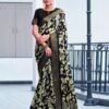 Black Silk Weaving Saree