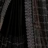 Black Georgette Plain Saree - Image 8