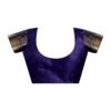 Blue Silk Woven Saree - Image 8