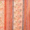 Cream Silk Printed  Saree - Image 8