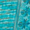 Sky Blue Renial Printed  Saree - Image 6