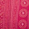 Magenta Silk Printed  Saree - Image 7