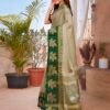 Beige Silk Woven Saree - Image 3