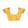 Yellow Georgette Embroidery Saree - Image 8