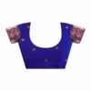 Blue Silk Woven Saree - Image 9