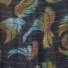 Green Printed Georgette Woven Saree - Image 7
