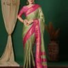 Green Kanjivaram Silk Woven Saree