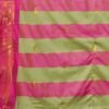 Green Kanjivaram Silk Woven Saree - Image 7