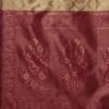 Brown Banarasi Silk Woven Saree With Tassels - Image 7