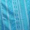 Blue Cotton Printed Saree - Image 6