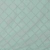 Pale Turquoise Net Plain Printed Saree - Image 6