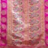 Dark Purple Silk Woven Paithani Saree - Image 7