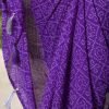 Ready to Wear Purple Georgette Printed Saree - Image 7