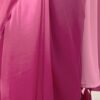 Ready to Wear Light Pink Georgette Plain Saree - Image 10