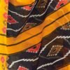 Ready To Wear Black Cotton Printed Saree - Image 8