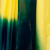 Ready To Wear Yellow Chiffon Plain Saree - Image 8