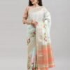 Light Blue Coloured Organza Embroidery Saree | SLV2194S1179