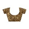 Brown Plain Ready To Wear Sarees - Image 4